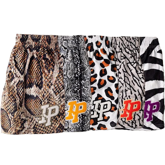 Animal Print Shorts